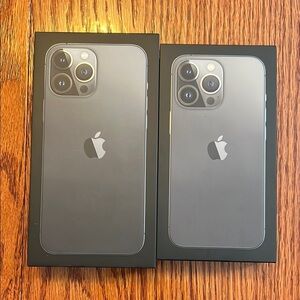 Apple iPhone 13 Pro and Pro Max Empty Boxes